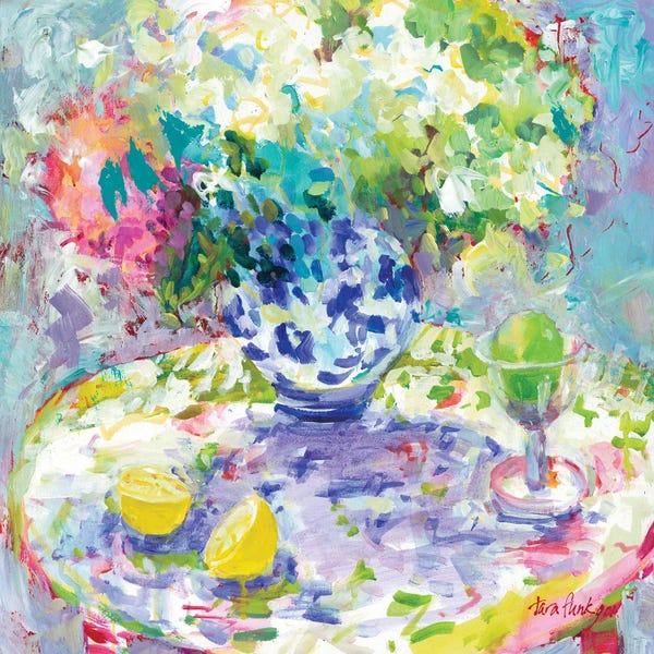 Tara Funk Grim: Hydrangeas by Tara Funk Grim