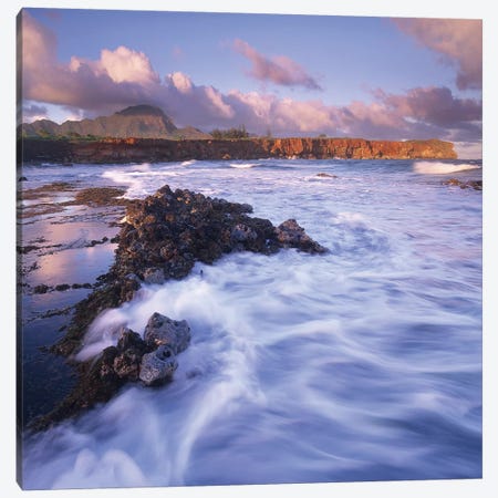 Shipwreck Beach, Kauai, Hawaii Canvas Print #TFI1000} by Tim Fitzharris Canvas Print