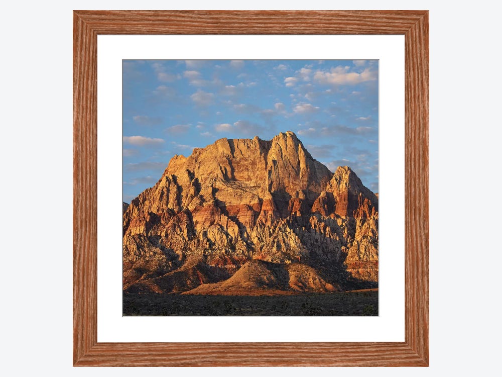 Las Vegas, Nevada, Red Rock Canyon, Lantern Press Artwork canvas tote bag