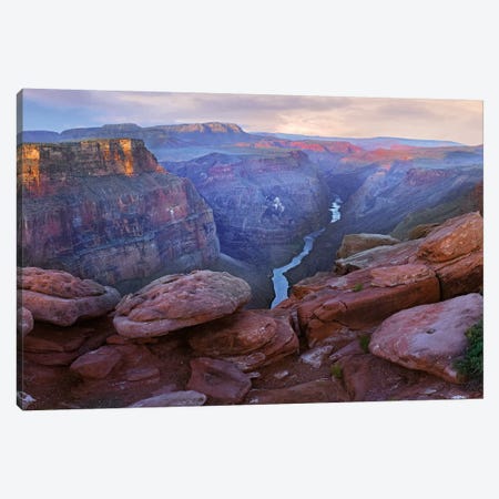Toroweep Overlook View Of The Colorado River, Grand Canyon National Park, Arizona Canvas Print #TFI1102} by Tim Fitzharris Canvas Artwork