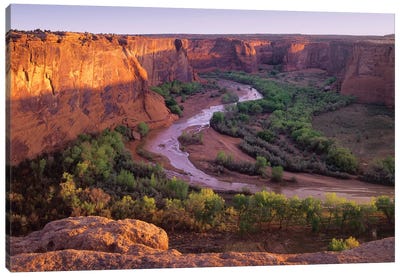 Tsegi Overlook, Canyon De Chelly National Monument, Arizona Canvas Art Print - Arizona Art