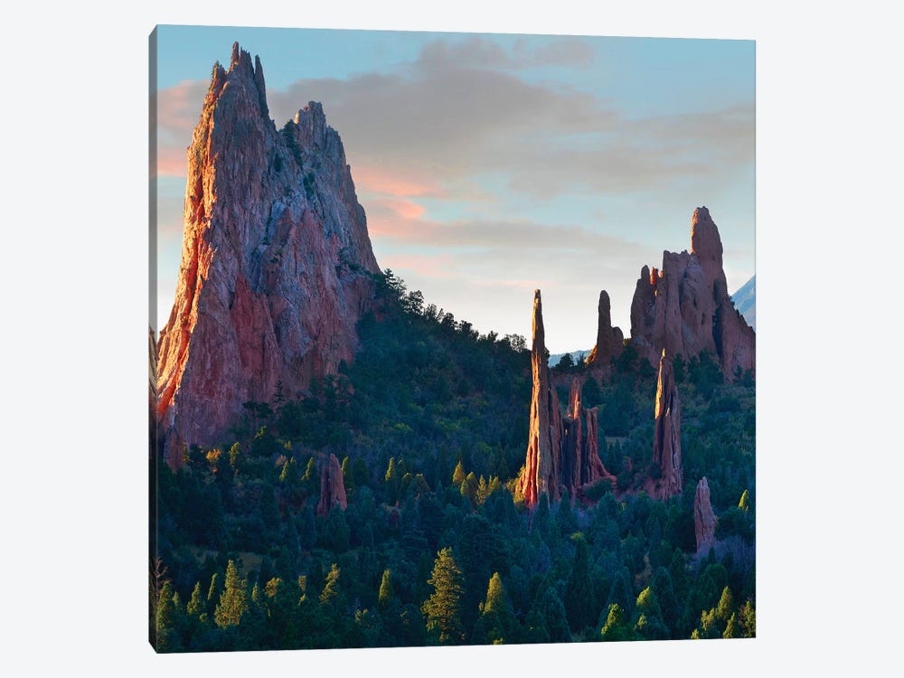 Garden of the Gods at sunrise, Colorado USA by Tim Fitzharris 1-piece Canvas Art
