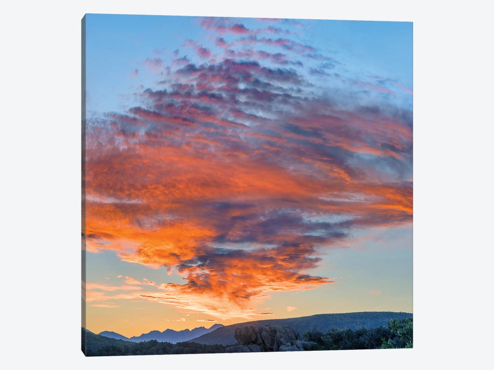 Clouds At Sunset, Black Canyon Of The Gunnison National Park, Colorado 1-piece Art Print