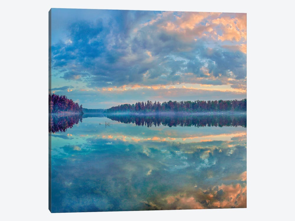 Clouds, Lake Jean, Ricketts Glen State Park, Pennsylvania 1-piece Canvas Art