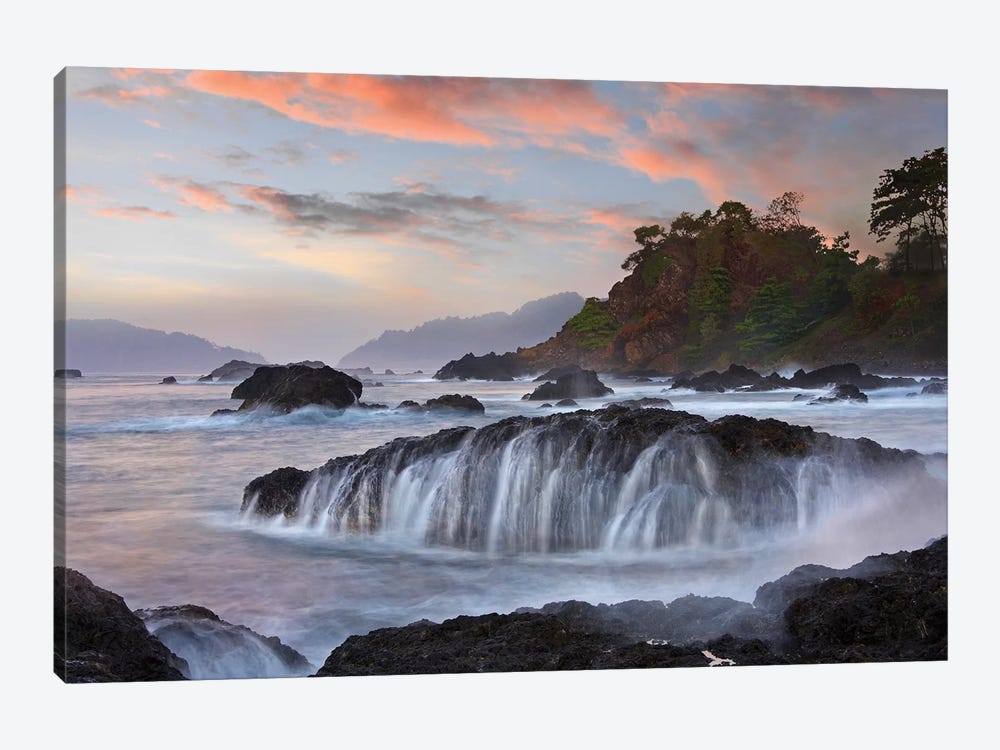 Coastal Rocks, Roca Loca Point, Jaco, Costa Rica by Tim Fitzharris 1-piece Canvas Wall Art