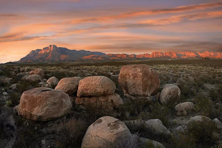 Boulders At Guadalupe Mountains National Park, Texas