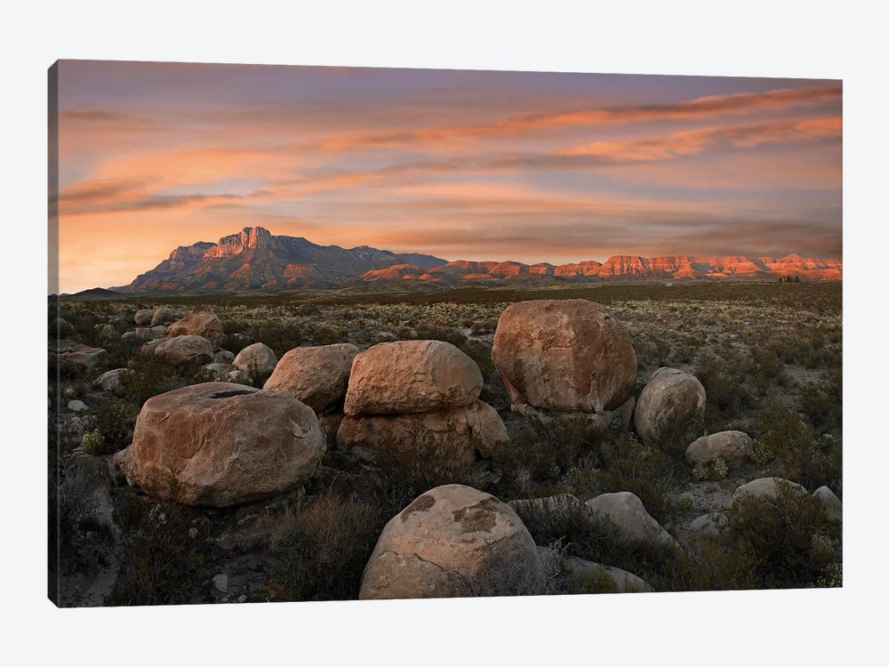 Boulders At Guadalupe Mountains National Park, Texas by Tim Fitzharris 1-piece Canvas Wall Art