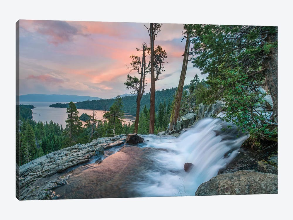 Eagle Falls And Emerald Bay, Lake Tahoe, California by Tim Fitzharris 1-piece Canvas Wall Art