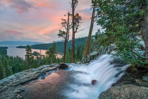 Tim Fitzharris: Eagle Falls And Emerald Bay, Lake Tahoe, California by Tim Fitzharris