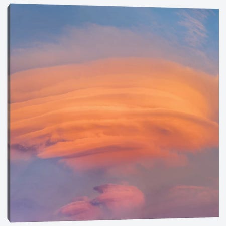 Lenticular Clouds At Sunset, North America Canvas Print #TFI1352} by Tim Fitzharris Canvas Art Print