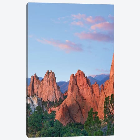 Rock Formations, Garden Of The Gods, Colorado Canvas Print #TFI1419} by Tim Fitzharris Canvas Art