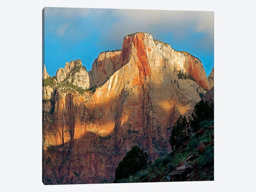 Towers Of The Virgin, Zion National Park, Utah by Tim Fitzharris 1-piece Canvas Art