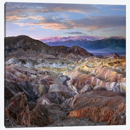 Zabriskie Point, Death Valley National Park, California Canvas Print #TFI1495} by Tim Fitzharris Art Print