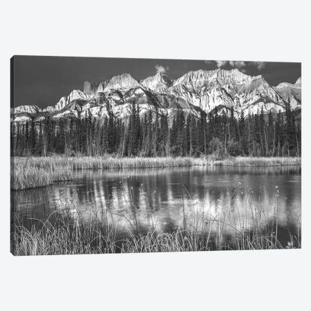 Miette Range and Talbot Lake, Jasper National Park, Alberta, Canada Canvas Print #TFI1655} by Tim Fitzharris Canvas Print