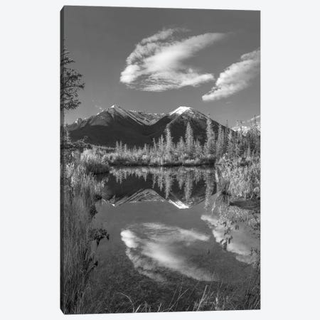 Peaks, Sundance Range, Vermilion Lakes, Banff National Park, Alberta, Canada Canvas Print #TFI1717} by Tim Fitzharris Canvas Artwork