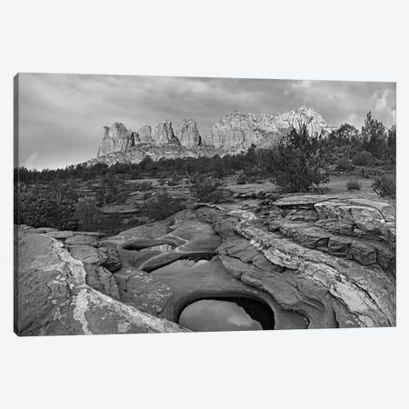Seven Sacred Pools and Coffee Pot Rock, Red Rock-Secret Mountain Wilderness, Arizona Canvas Print #TFI1767} by Tim Fitzharris Art Print
