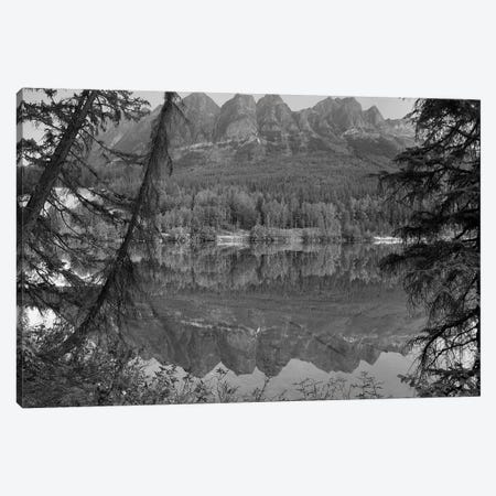 Yellowhead Mountain and Yellowhead Lake with boreal forest, Mount Robson Provinvial Park, British Columbia, Canada Canvas Print #TFI1841} by Tim Fitzharris Canvas Art Print