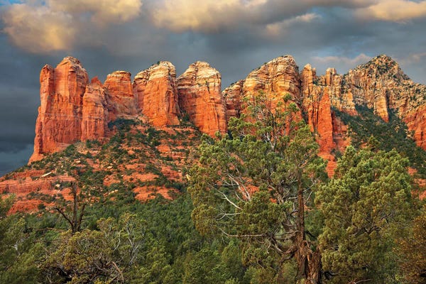 Sedona: Rock Formation Called Coffee Pot Rock, Sedona, Arizona by Tim Fitzharris