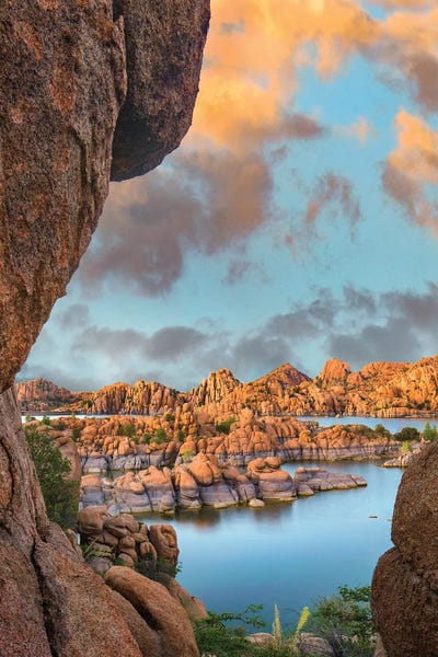 Minden Pictures: Rock Formations, Granite Dells, Watson Lake, Arizona by Tim Fitzharris