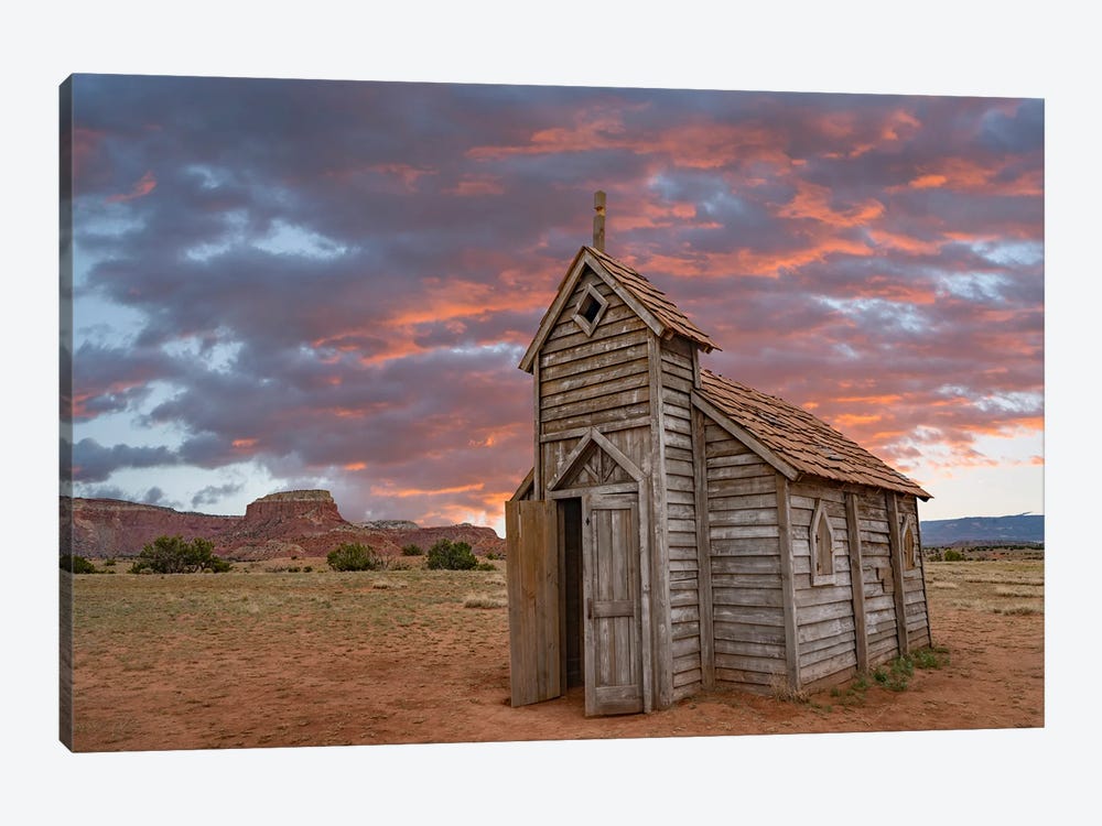 Church, Ghost Ranch, New Mexico by Tim Fitzharris 1-piece Art Print