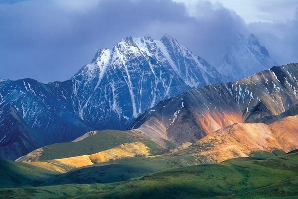 Alaska: Alaska Range And Foothills, Denali National Park, Alaska by Tim Fitzharris
