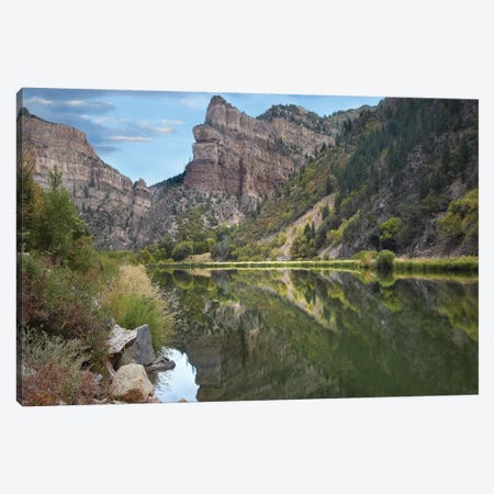 Colorado River, Glenwood Canyon, Colorado Canvas Print #TFI250} by Tim Fitzharris Art Print