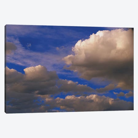 Colorful Clouds Against Blue Sky, New Mexico Canvas Print #TFI252} by Tim Fitzharris Canvas Art Print