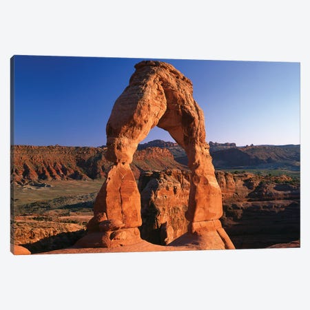 Delicate Arch In Arches National Park, Utah I Canvas Print #TFI299} by Tim Fitzharris Canvas Print