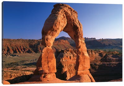 Delicate Arch In Arches National Park, Utah I Canvas Art Print - Arches National Park