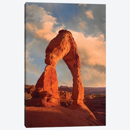 Delicate Arch In Arches National Park, Utah II Canvas Print #TFI300} by Tim Fitzharris Canvas Art Print