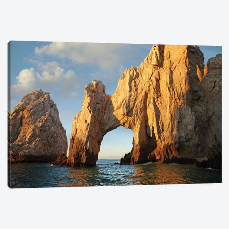 El Arco And Sea Stacks, Cabo San Lucas, Mexico II Canvas Print #TFI330} by Tim Fitzharris Canvas Art