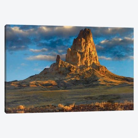 Stormy Valley Landscape, Monument Valley, Navajo Nat - Canvas Wall Art