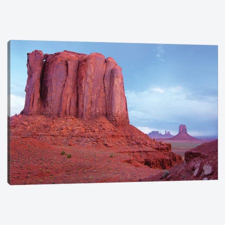 Elephant Butte From North Window Viewpoint, Monument Valley, Arizona Canvas Print #TFI339} by Tim Fitzharris Canvas Art