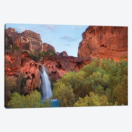 Havasu Falls, Grand Canyon, Arizona II Canvas Print #TFI457} by Tim Fitzharris Canvas Wall Art
