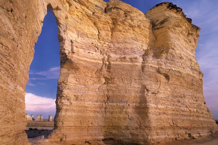 Arch In Monument Rocks National Landmark, Kansas II