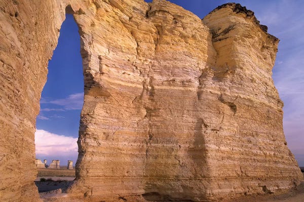 Kansas: Arch In Monument Rocks National Landmark, Kansas II by Tim Fitzharris
