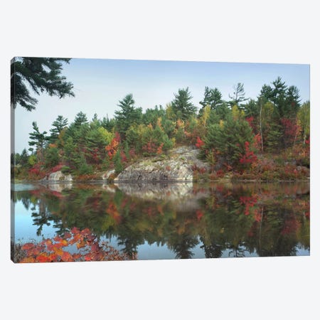 Lake Near French River, Ontario, Canada Canvas Print #TFI503} by Tim Fitzharris Art Print