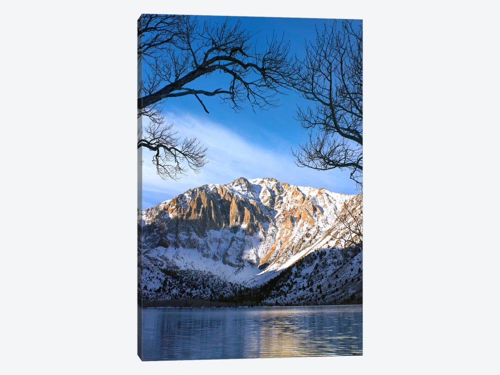 Laurel Mountain Reflected In Convict Lake, Eastern Sierra Nevada, California II by Tim Fitzharris 1-piece Canvas Artwork