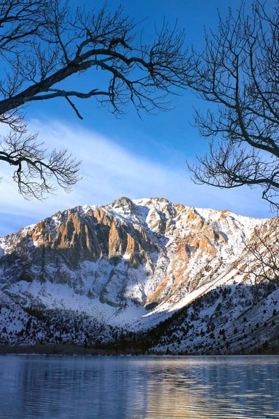 Sierra Nevada: Laurel Mountain Reflected In Convict Lake, Eastern Sierra Nevada, California II by Tim Fitzharris