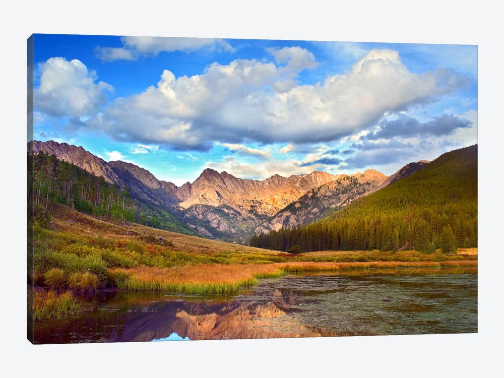Mt Powell And Piney Lake, Colorado III by Tim Fitzharris 1-piece Canvas Art Print