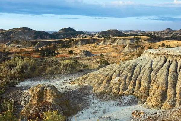 North Dakota: Badlands, South Unit, Theodore Roosevelt National Park, North Dakota by Tim Fitzharris