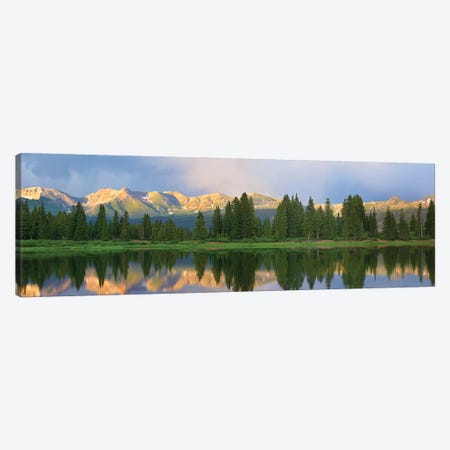 Panorama Of West Needle Mountains, Weminuche Wilderness, Colorado Canvas Print #TFI770} by Tim Fitzharris Canvas Wall Art