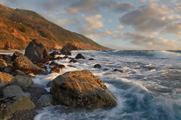 Big Sur: Beach At Kirk Creek Beach, Big Sur, California by Tim Fitzharris