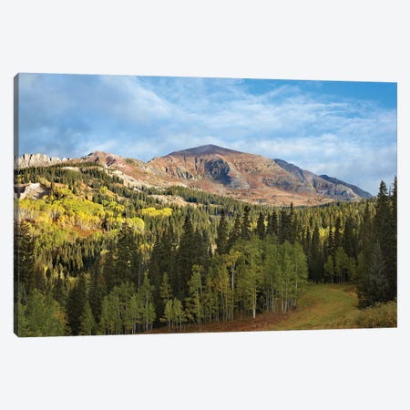 Ruby Peak Near Crested Butte, Colorado Canvas Print #TFI911} by Tim Fitzharris Canvas Art