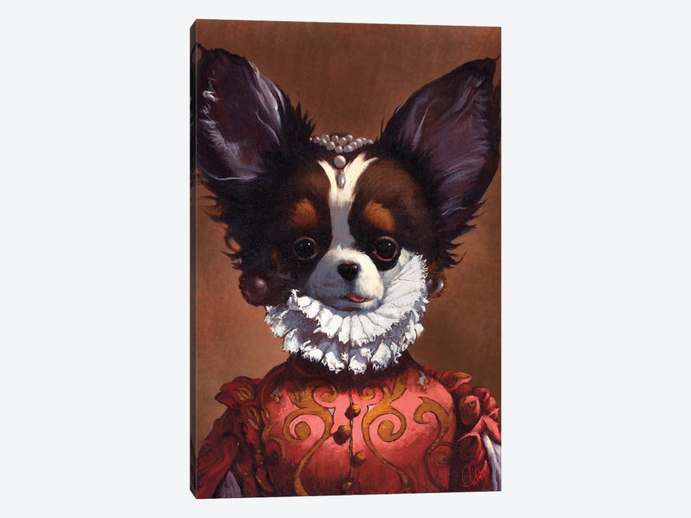 Queenie by Thomas Fluharty 1-piece Canvas Print
