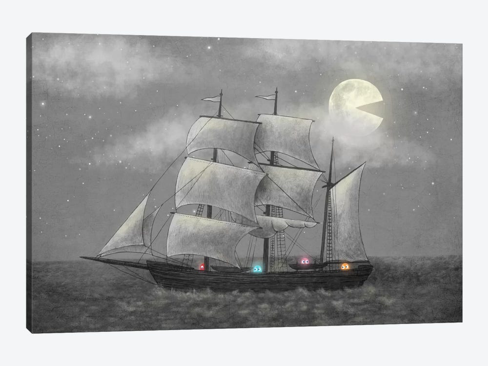 Ghost Ship by Terry Fan 1-piece Canvas Art Print