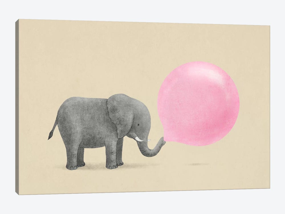 Jumbo Bubble Gum by Terry Fan 1-piece Canvas Print