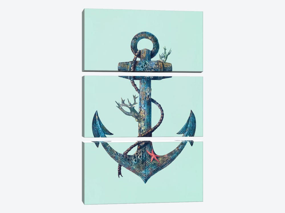 Lost at Sea #2 by Terry Fan 3-piece Canvas Artwork