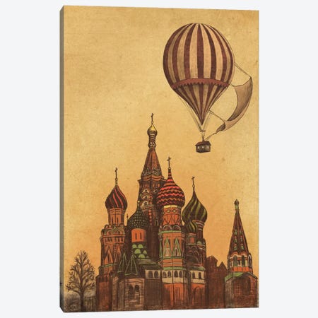 Moving To Moscow Canvas Print #TFN132} by Terry Fan Canvas Print