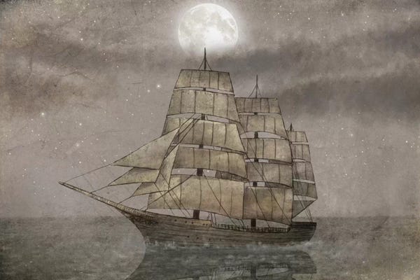 Children's Illustrations: Night Journey by Terry Fan